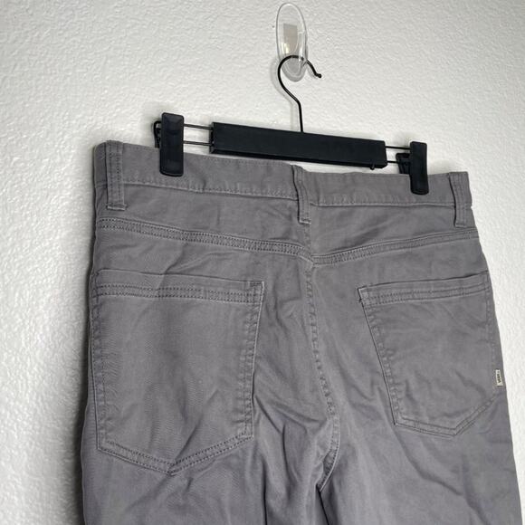 Vans Mens Shorts Size 30 Light Gray Casual 10" Inseam Cotton Everyday Wear - Picture 15 of 16